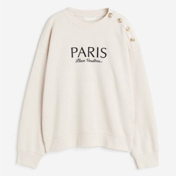 H&M Paris Sweatshirt - Picture 1 of 6
